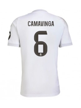 Billige Real Madrid Eduardo Camavinga #6 Hjemmedrakt 2025-26 Kortermet